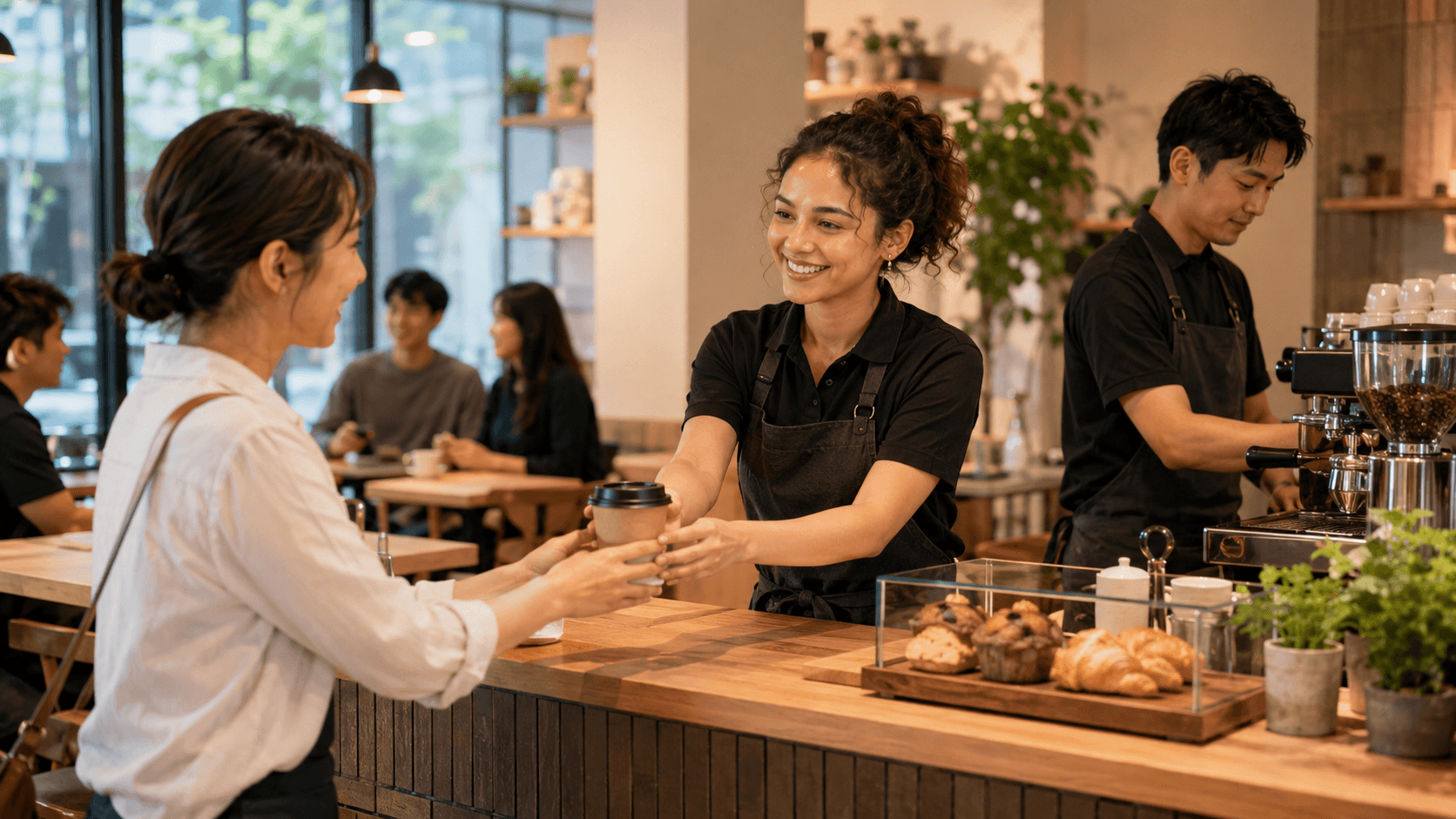 飲食店スタッフのイメージ